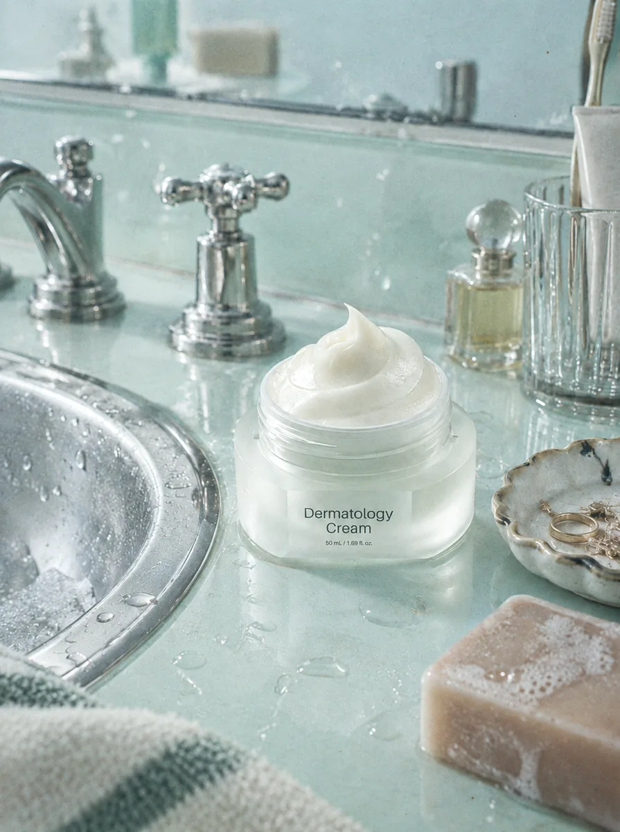 Dermatology Cream — AI product campaign, visual 04